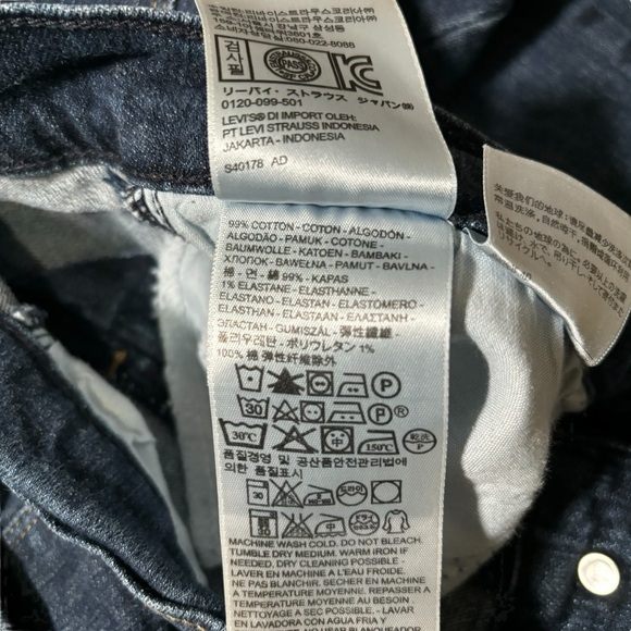 Levi's 515 Bootcut Denim Jeans Women’s Size 12 Medium Wash Mid Rise Stretch - Picture 9 of 12